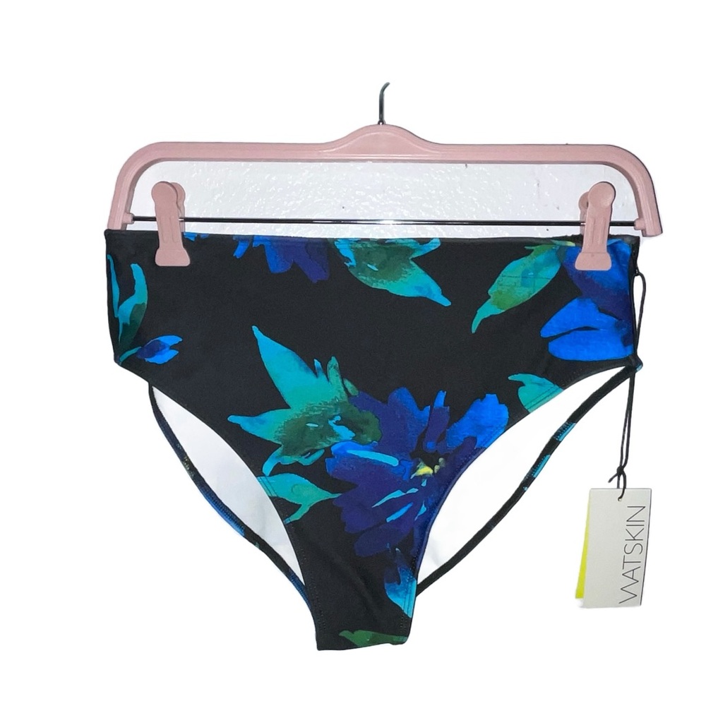 Free People X WATKSIN Belle surf swim bikini top and bottoms set size L NWT - Picture 9 of 16